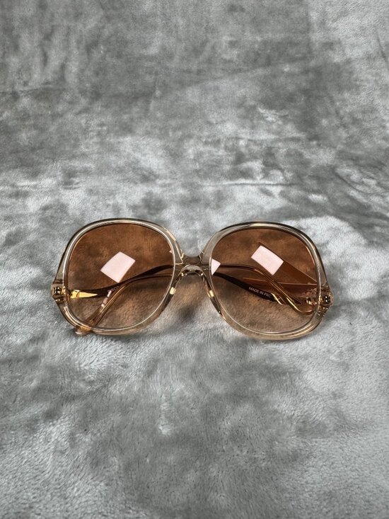 Velvet Canyon Disco Inferno Peach Sunglasses boho retro UV400 Lenses Acetate Fra